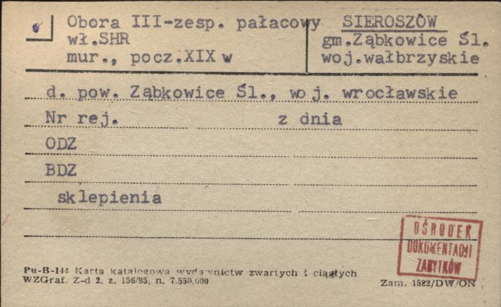 obora III - zesp. pałacowy, skan 1