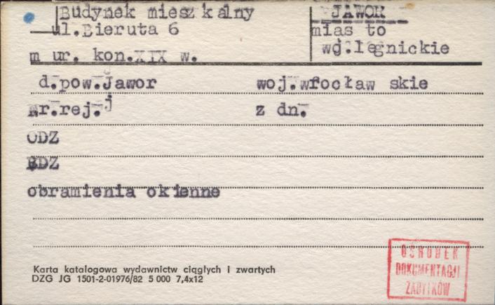 budynek mieszkalny, skan 1