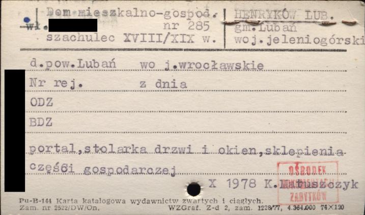 dom mieszkalno-gospodarczy, skan 1