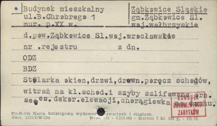 budynek mieszkalny, skan 1