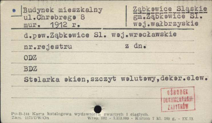 budynek mieszkalny, skan 1
