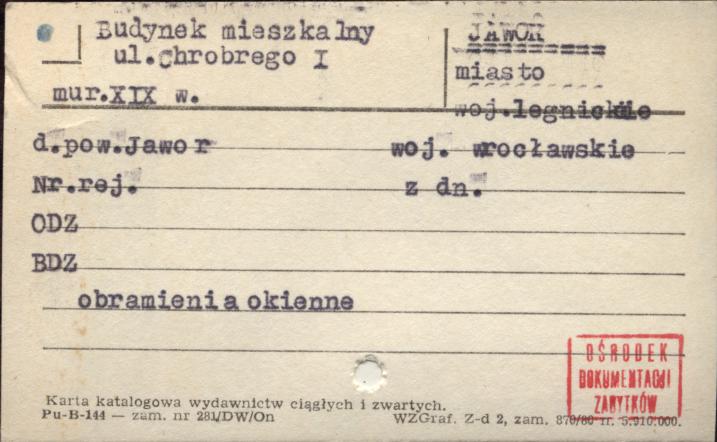 budynek mieszkalny, skan 1