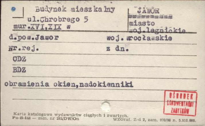 budynek mieszkalny, skan 1