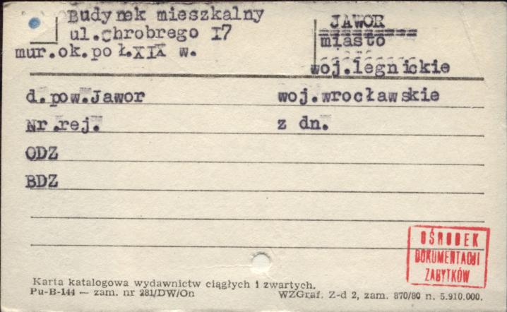 budynek mieszkalny, skan 1