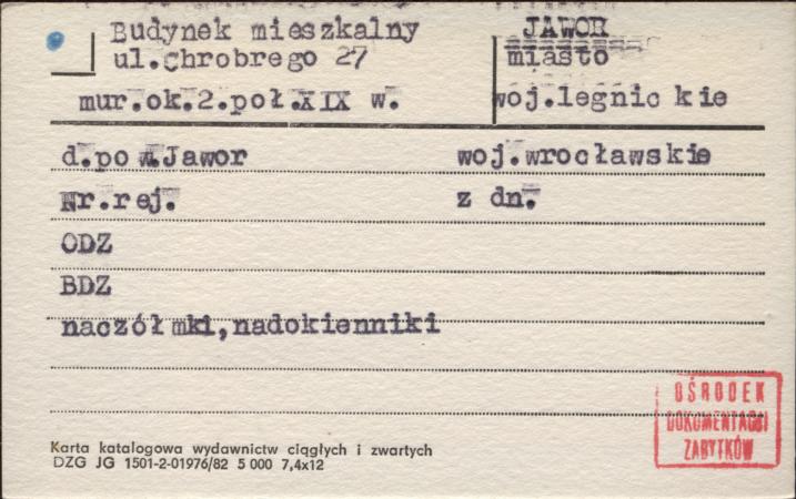 budynek mieszkalny, skan 1