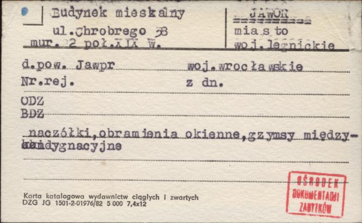 budynek mieszkalny, skan 1