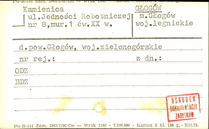 kamienica, skan 1