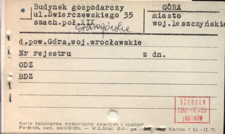 budynek gospodarczy, skan 1