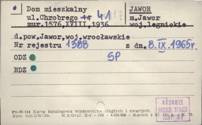 dom, skan 1