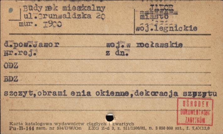budynek mieszkalny, skan 1