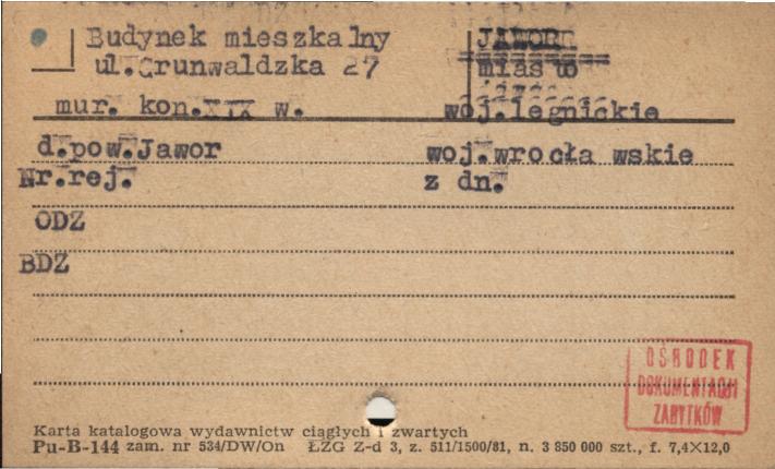 budynek mieszkalny, skan 1