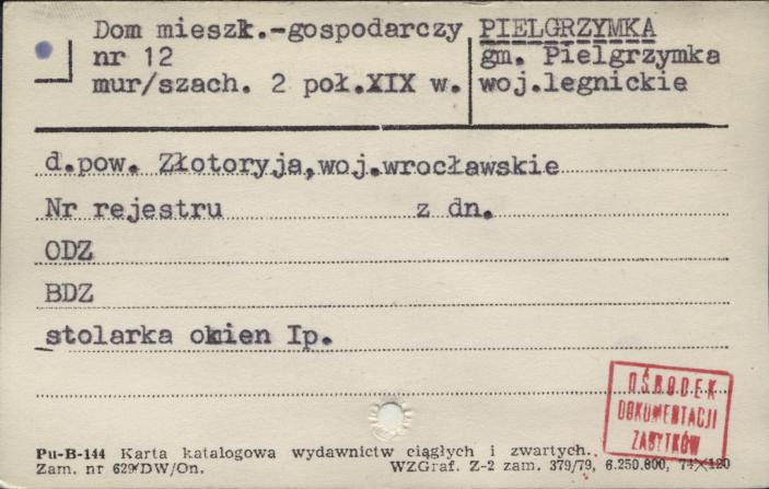 dom mieszkalno-gospodarczy, skan 1