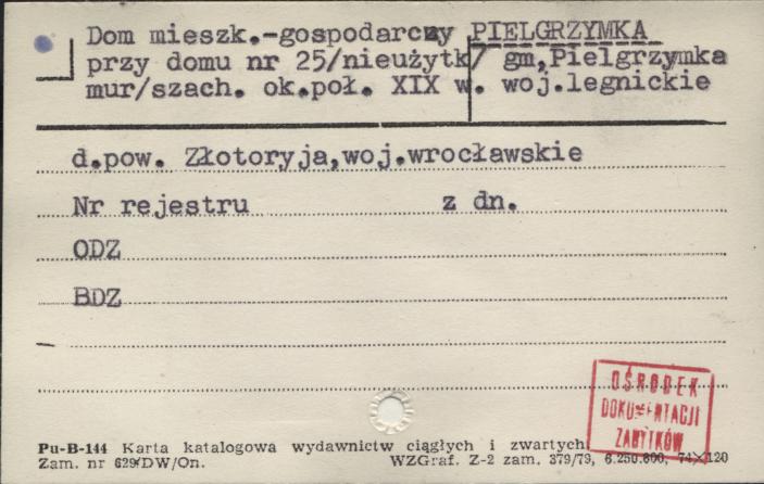 dom mieszkalno-gospodarczy, skan 1