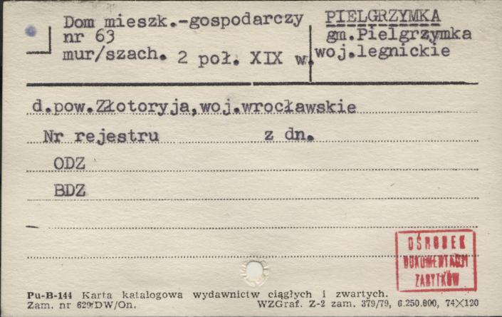 dom mieszkalno-gospodarczy, skan 1