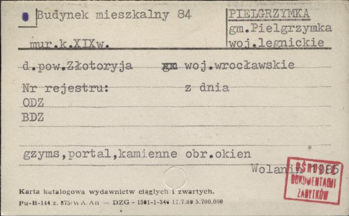 budynek mieszkalny, skan 1