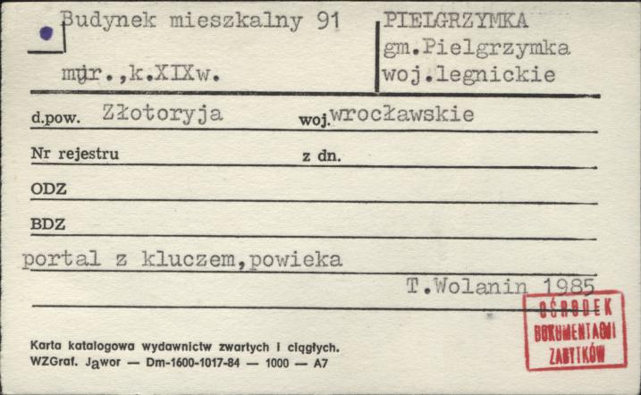 budynek mieszkalny, skan 1