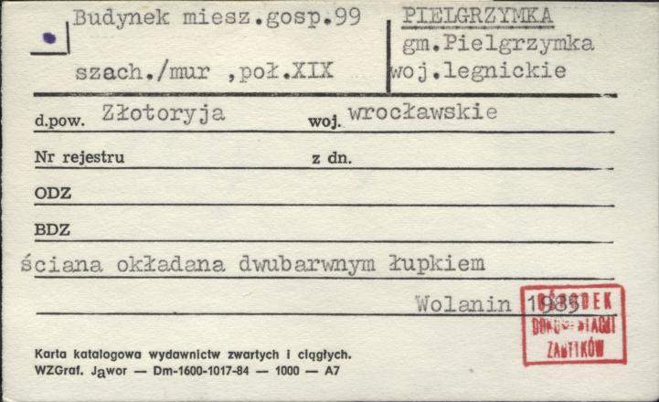 budynek mieszkalno-gospodarczy, skan 1