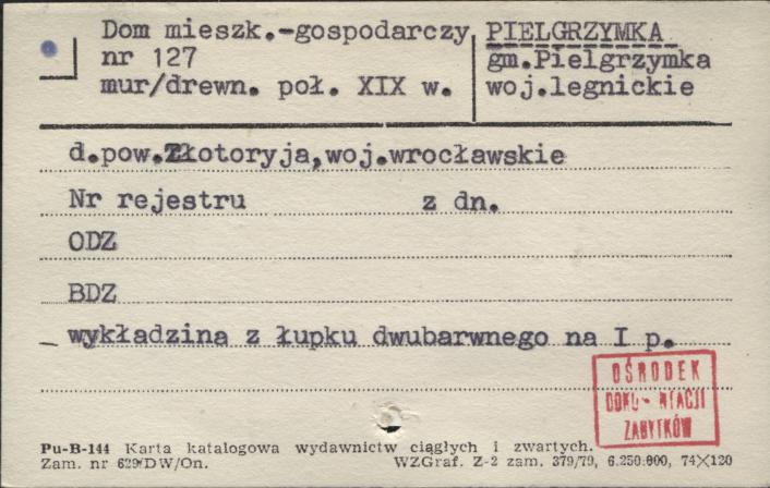 dom mieszkalno-gospodarczy, skan 1