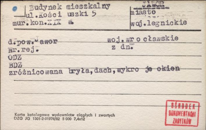 budynek mieszkalny, skan 1