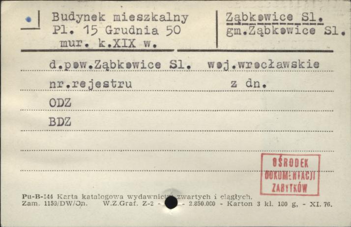 budynek mieszkalny, skan 1