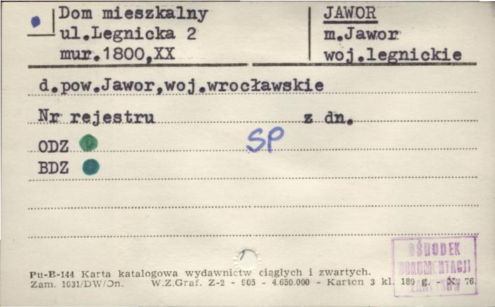 dom, skan 1