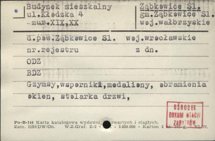 budynek mieszkalny, skan 1