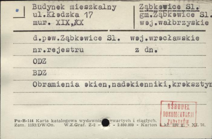 budynek mieszkalny, skan 1