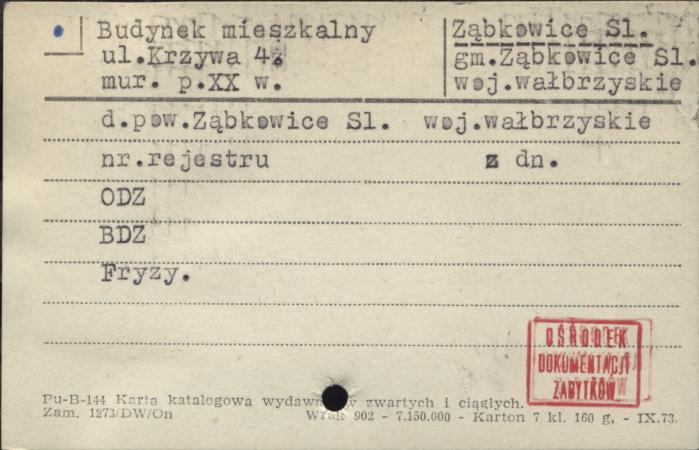 budynek mieszkalny, skan 1