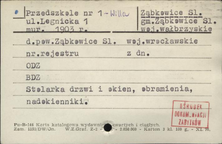 przedszkole - willa, skan 1