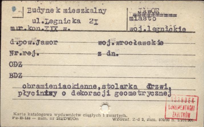 budynek mieszkalny, skan 1
