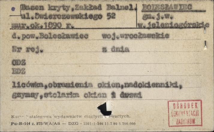 basen kryty, Zakład Balneol., skan 1