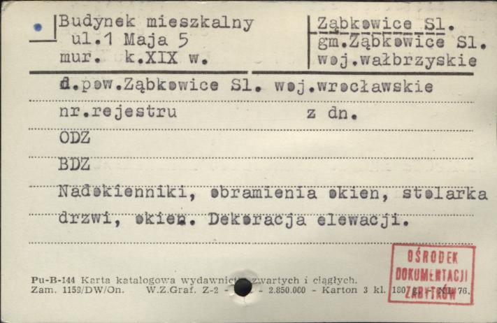 budynek mieszkalny, skan 1