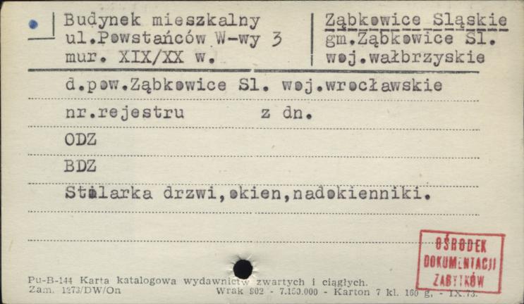 budynek mieszkalny, skan 1