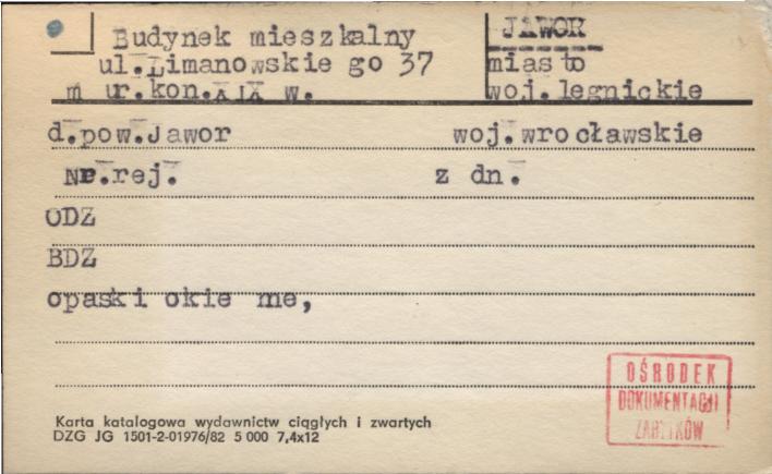 budynek mieszkalny, skan 1