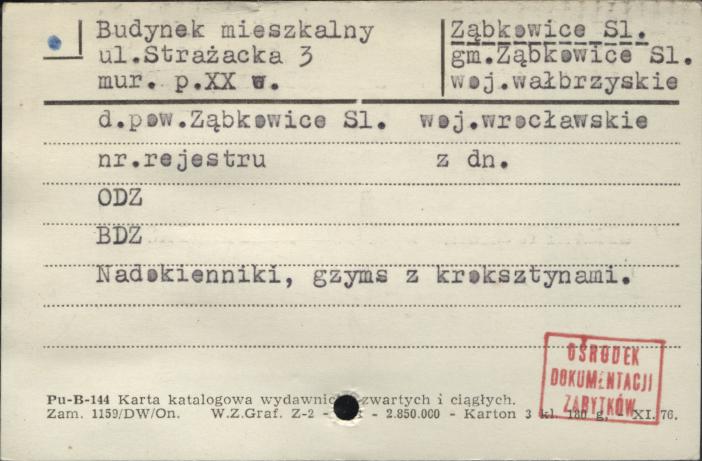 budynek mieszkalny, skan 1