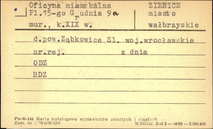 oficyna mieszkalna, skan 1