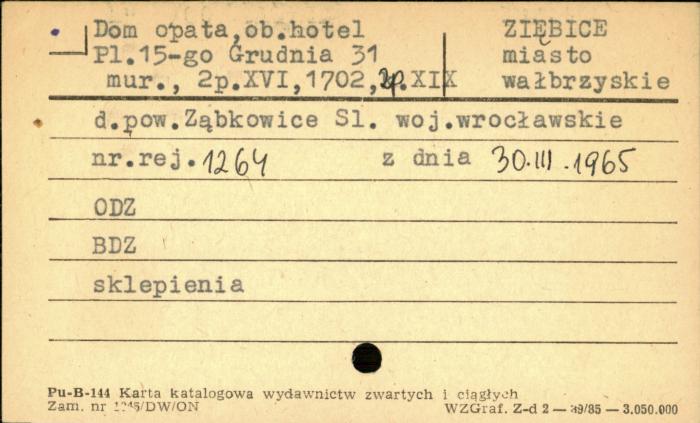 dom opata, ob. hotel, skan 1