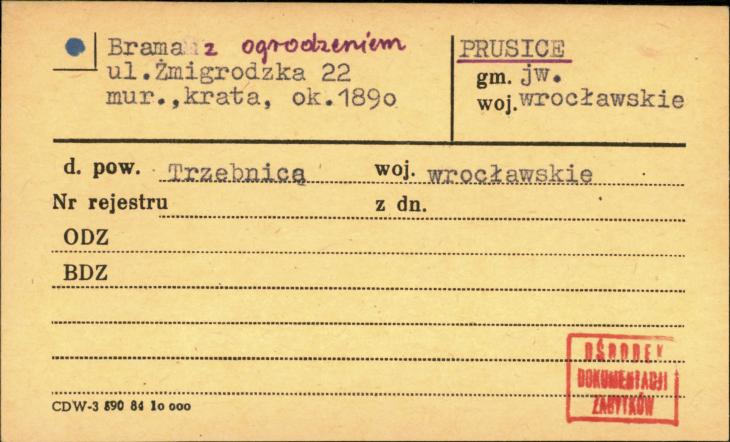 brama z ogrodzeniem, skan 1