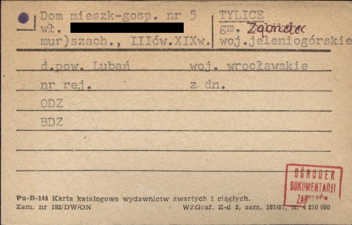 dom mieszkalno-gospodarczy, skan 1