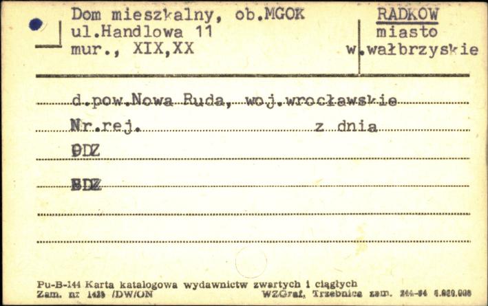 dom mieszkalny, ob. MGOK, skan 1