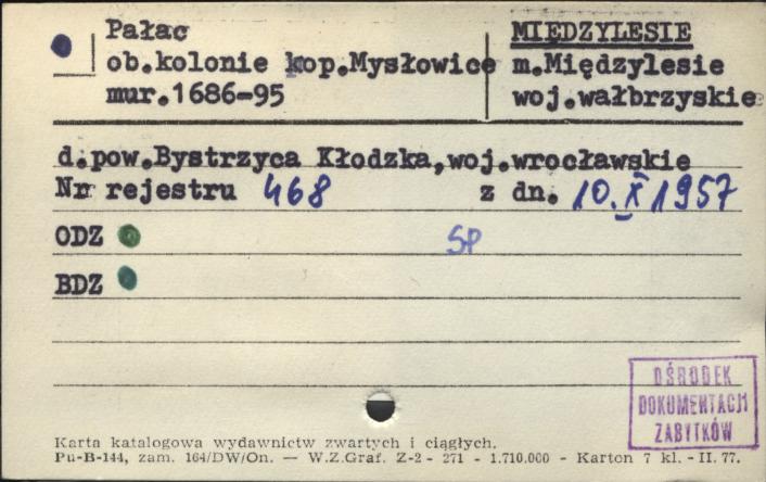 pałac ob. kolonie kop. Mysłowice, skan 1