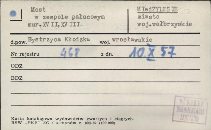 most w zespole pałacowym, skan 1