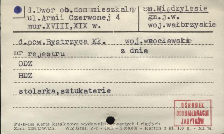 dwór, ob. budynek mieszkalny, skan 1