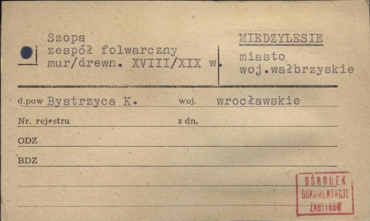 szopa; zespół folwarczny, skan 1