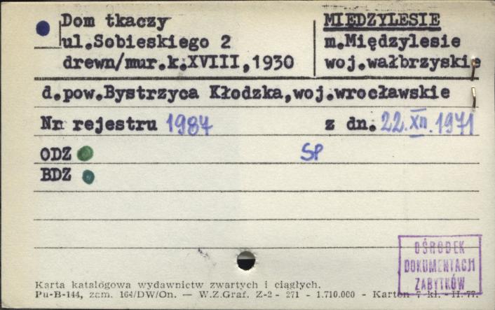 dom tkaczy, skan 1