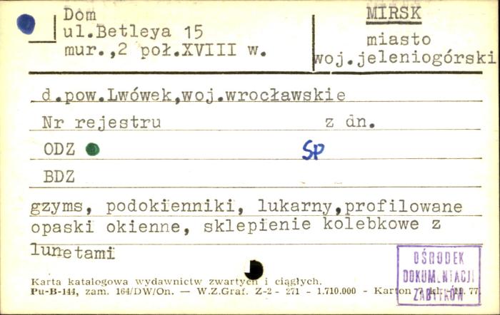 dom, skan 1