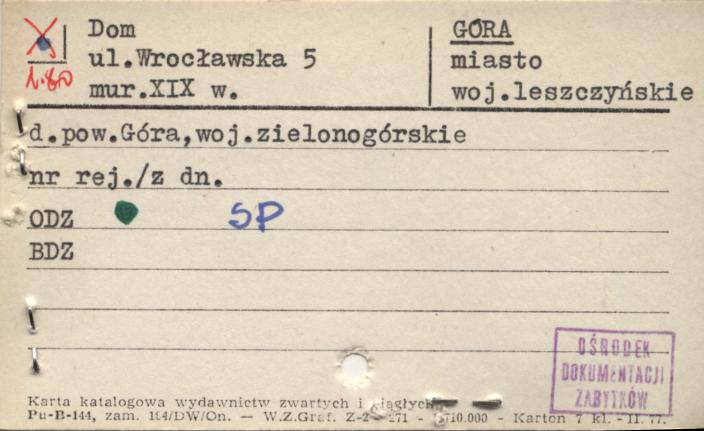 dom, skan 1