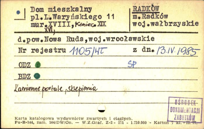 dom, skan 1