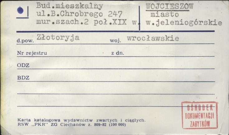 budynek mieszkalny, skan 1