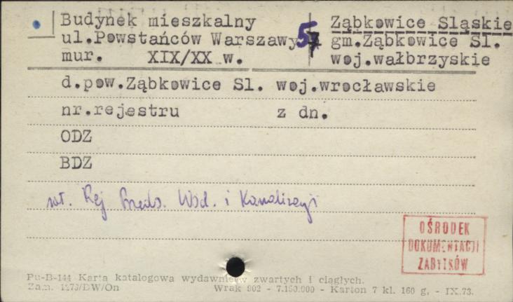 budynek mieszkalny, skan 1